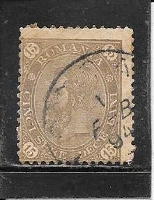 Roemenië Karel I, Ophalen of Verzenden, Overige landen, Gestempeld