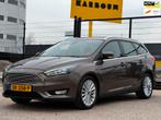 Ford Focus Wagon 1.0 Titanium|BJ2018|NAVI|LED|6BAK|PSENSOR|, Auto's, 125 pk, Gebruikt, Euro 6, Bruin