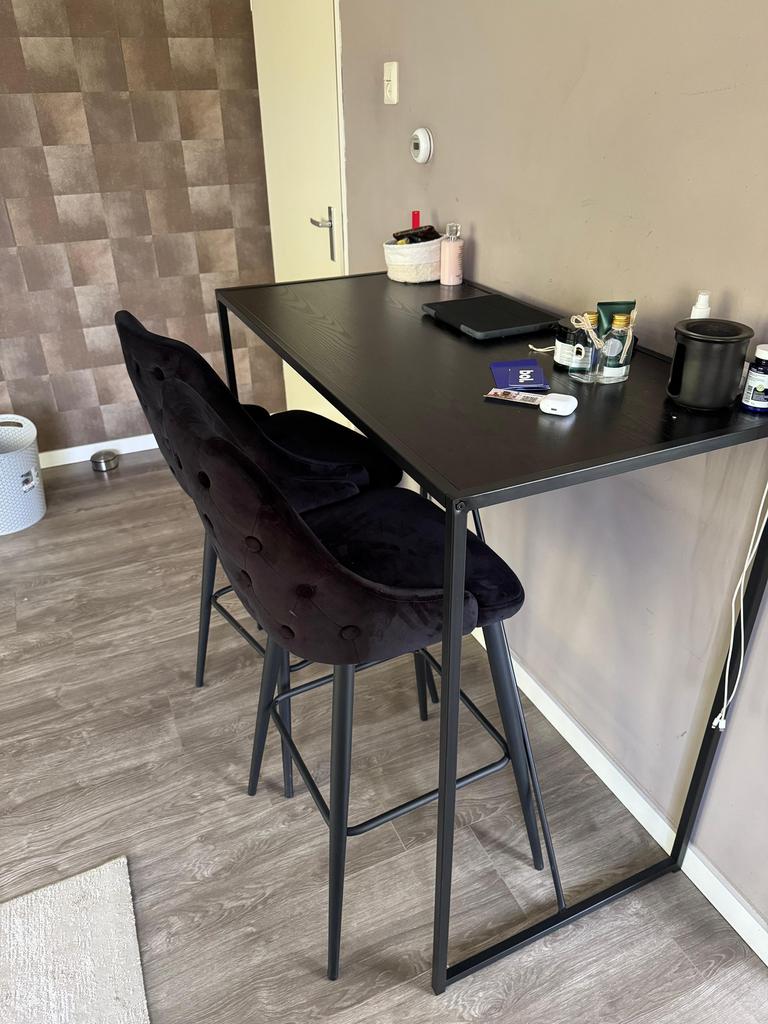 Eettafel, 100 tot 150 cm, Zo goed als nieuw, Rechthoekig, 50 tot 100 cm