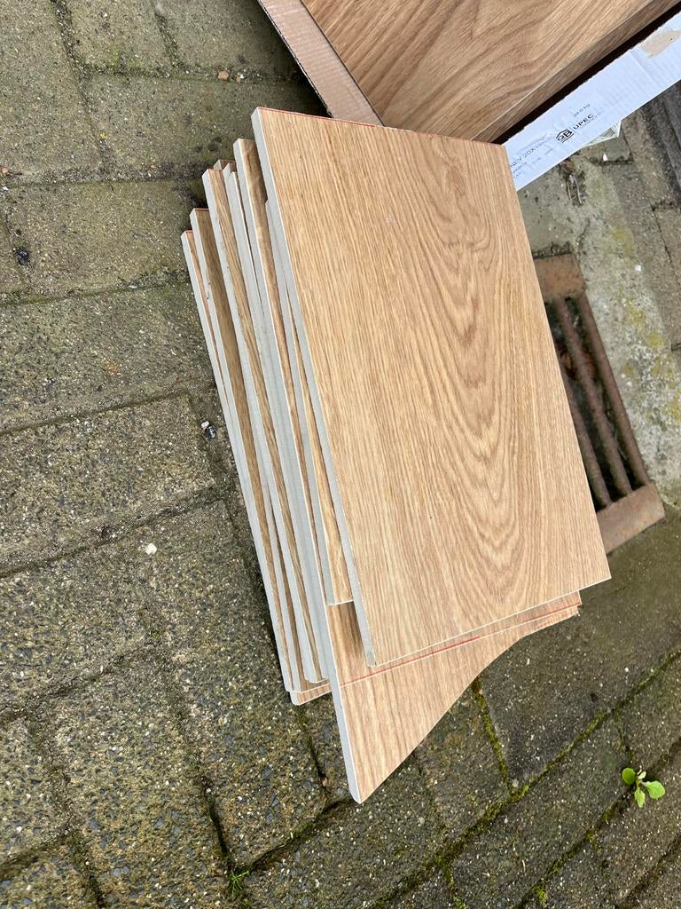 Restpartij tegels met houtlook, Ophalen, 60 cm of meer, Keramiek, Nieuw