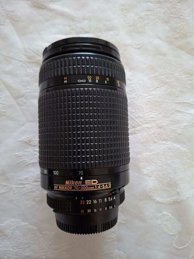 Nikon ED AF NIKKOR 70-300mm 1:4-5.6D - Gebruikt, Audio, Tv en Foto, Fotografie | Lenzen en Objectieven, Gebruikt, Telelens, Zoom