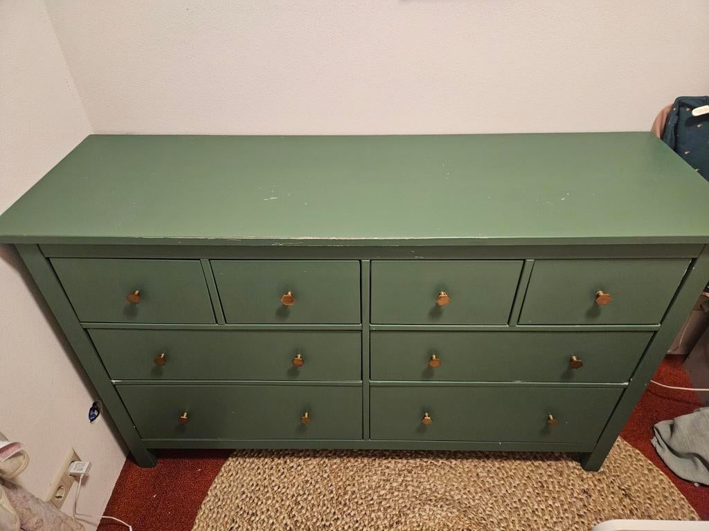 Ikea Hemnes Commode - Opknapprojectje, Ophalen, Gebruikt, 100 tot 150 cm, 5 laden of meer