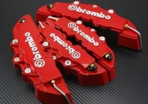 Brembo remklauw covers brake rem cover ROOD *4 stuks*, Auto-onderdelen, Ophalen of Verzenden, Nieuw
