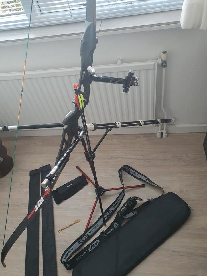 Te koop, Sport en Fitness, Handboogschieten, Zo goed als nieuw, Recurveboog, Ophalen of Verzenden