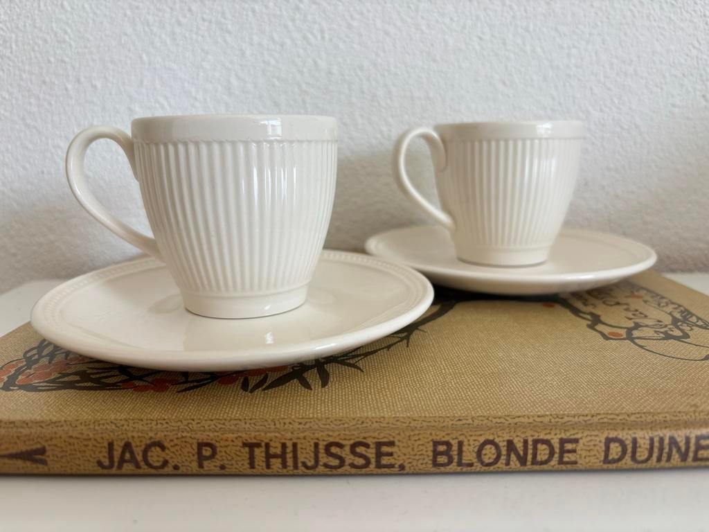 Wedgwood Windsor kop en schotel - perfecte staat, Huis en Inrichting, Keuken | Servies, Keramiek, Ophalen of Verzenden, Zo goed als nieuw