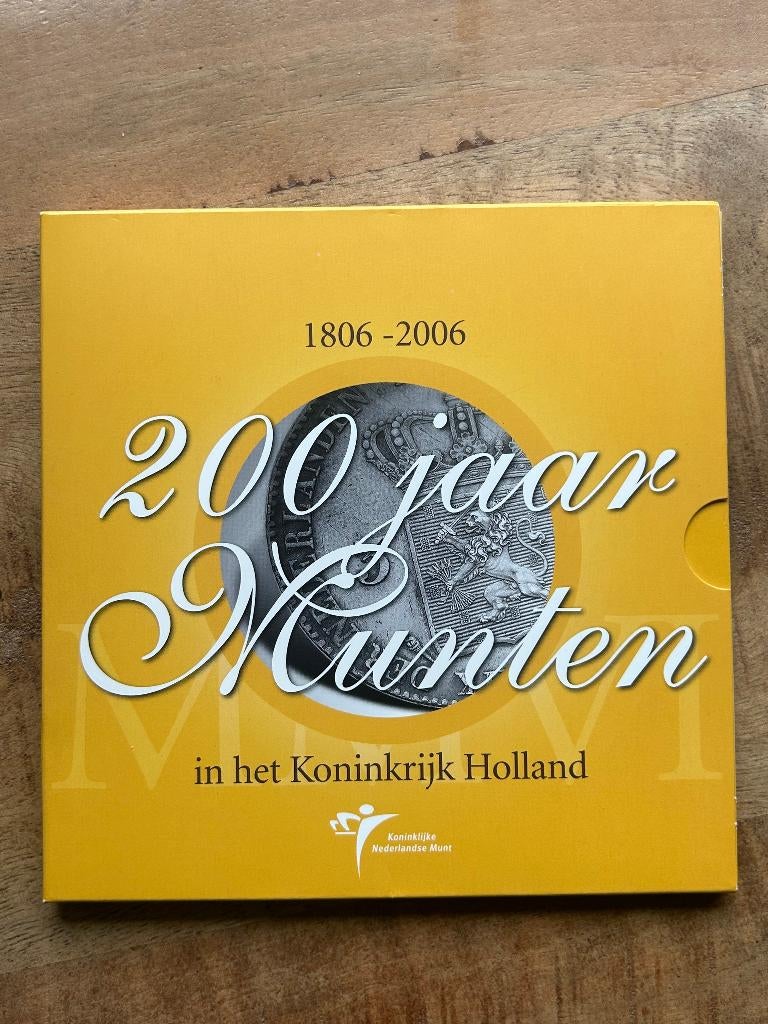 Zilveren 200 jaar munten in het Koninkrijk Holland munt, Postzegels en Munten, Munten | Nederland, Ophalen of Verzenden, Koningin Beatrix