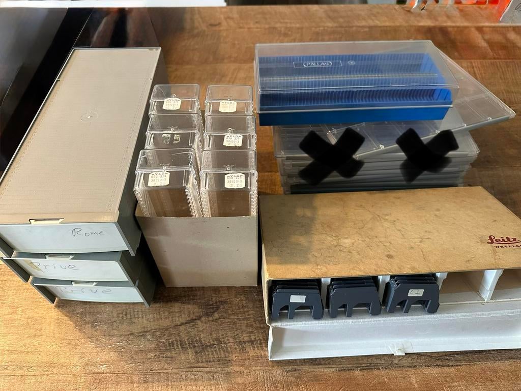 Pakket dia opbergdozen, Ophalen of Verzenden, Gebruikt