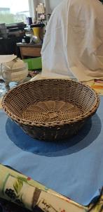 mand in polyester ?? diameter 29 cm rond, Kunststof, Mand, Rond, Ophalen of Verzenden