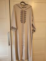 Marokkaanse jeleba M/L, Beige, Zo goed als nieuw, Onder de knie, Ophalen