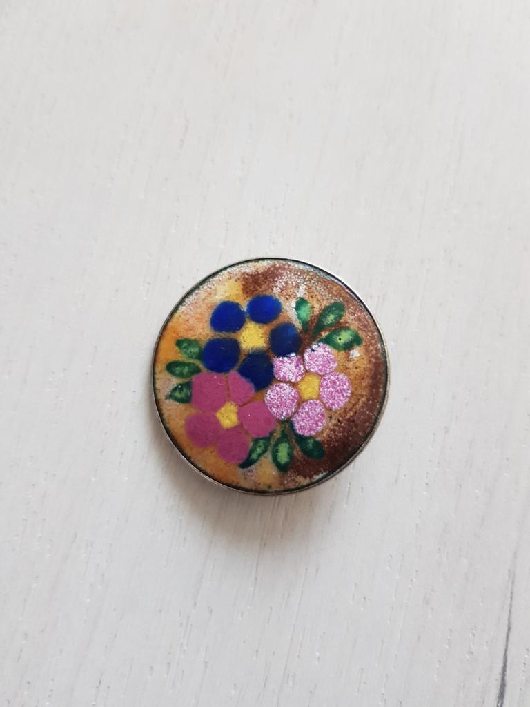 Antieke broche Joop Schilt, Ophalen of Verzenden, Zilver, Overige materialen