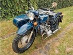 Ural Dnepr MT11 met zijspan (opknapper), Motoren, Cardan-aandrijving, 2 cilinders, Minimaal motorrijbewijs A2, 650 cc
