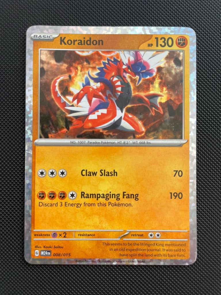Koraidon 008/015 Holo McDonald’s 2024, Verzenden, Zo goed als nieuw