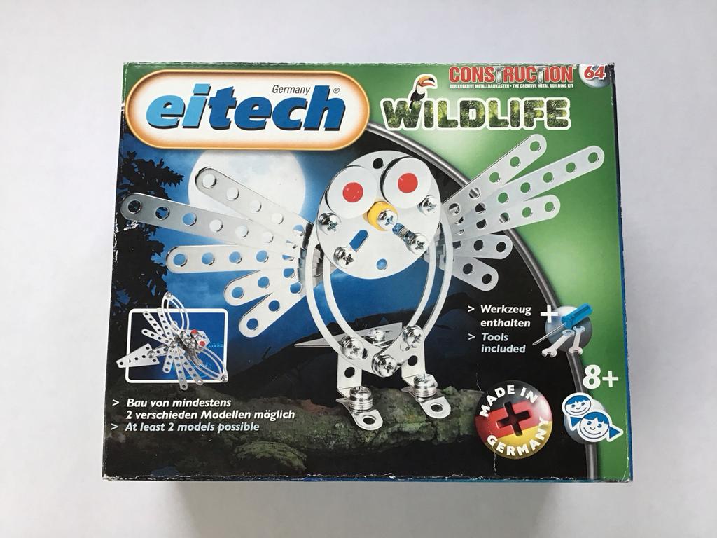 Eitech Wildlife Constructie Set - Uil & Libel (64 onderdelen, Overige merken, Dorpsweg Spankeren, Spelendehollander, Nieuw