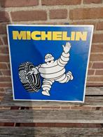 Michelin metalen reclame bord, Ophalen, Gebruikt, Reclamebord