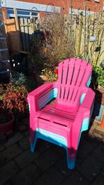Vrolijk gekleurde Dolomiti tuin-loungestoelen, Ophalen, Gebruikt, Kunststof, Stapelbaar