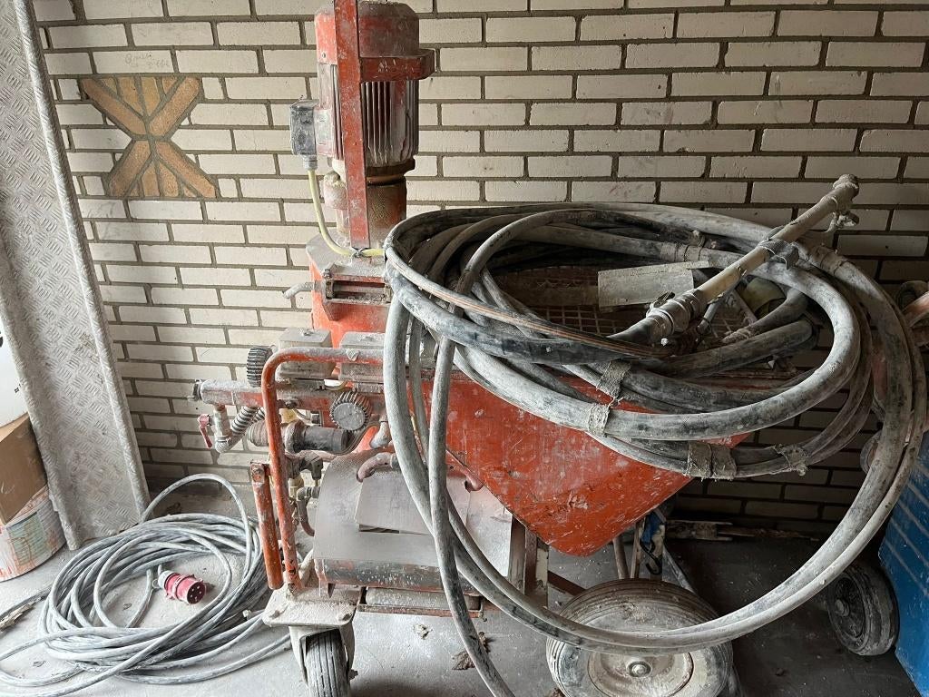 PFT G4 gipsspuit, Ophalen, Overige typen