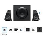 Logitech boxen met subwoofer, Computers en Software, Pc speakers, Ophalen of Verzenden, Zo goed als nieuw, Logitech G