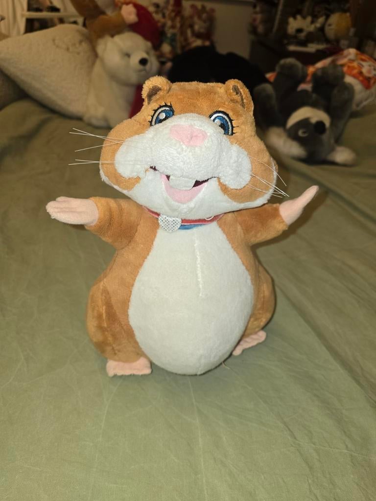 AH hamster oude collectie met nekbandje, Kinderen en Baby's, Ophalen of Verzenden, Overige typen