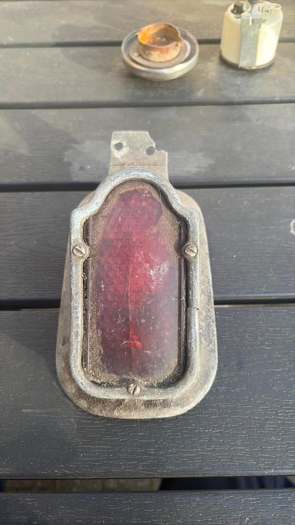 Harley davidson knucklehead panhead achterlicht origineel, Ophalen of Verzenden