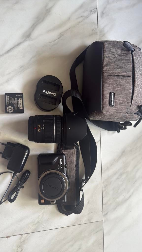 Panasonic‏ lumix DMC-g3 plus 14-42 mm lens, Ophalen of Verzenden, Zo goed als nieuw, Overige Merken, 8 keer of meer