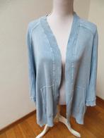 S10 CLAUDIA STRATER apart vest blauw one size, Kleding | Dames, Blauw, Maat 46/48 (XL) of groter, Nieuw, Ophalen of Verzenden