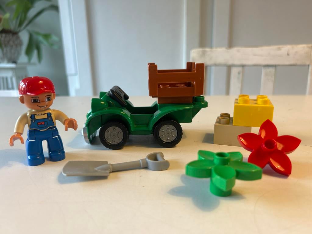 Duplo boer met quad en accessoires, Ophalen of Verzenden, Gebruikt, Complete set, Duplo