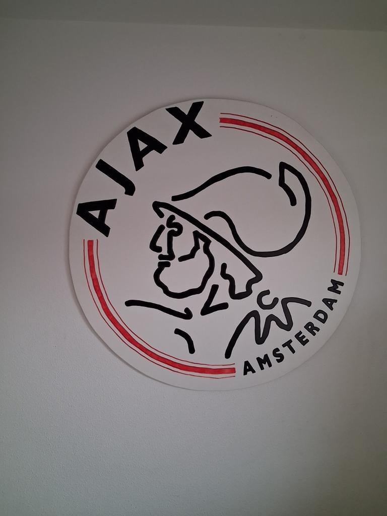 Ajax wandbord en 1 plafondlamp en wandlamp, Ophalen, Gebruikt