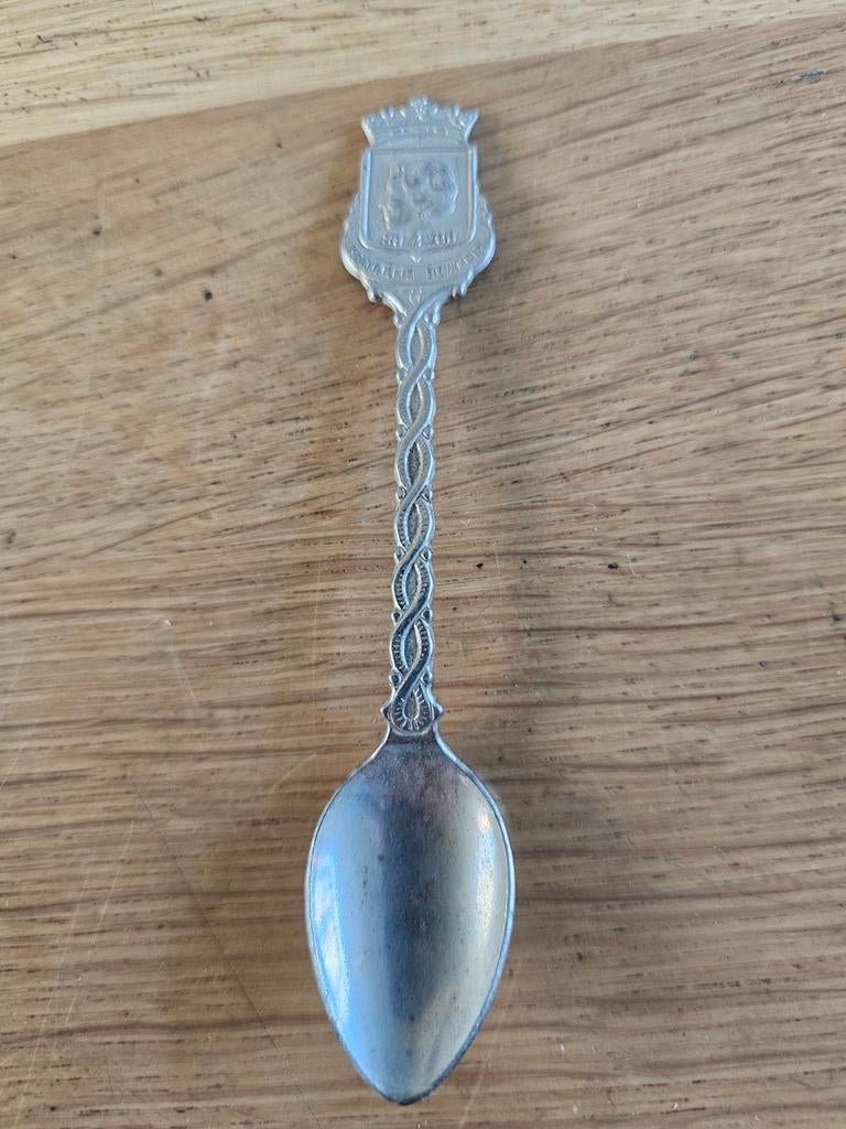 Zilveren herinneringslepel Koningin Beatrix 20-4-1980, Ophalen of Verzenden