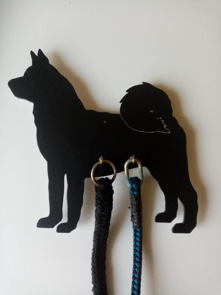 Akita inu riemkapstokjes en sleutelrekje, Ophalen of Verzenden, Nieuw