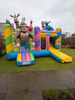 Springkussen “Animal Party” te huur, Ophalen of Verzenden, Zo goed als nieuw, Overige