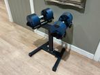 dumbbells instelbaar van 2.5 tot 40kg, Ophalen, Zo goed als nieuw, Dumbbell