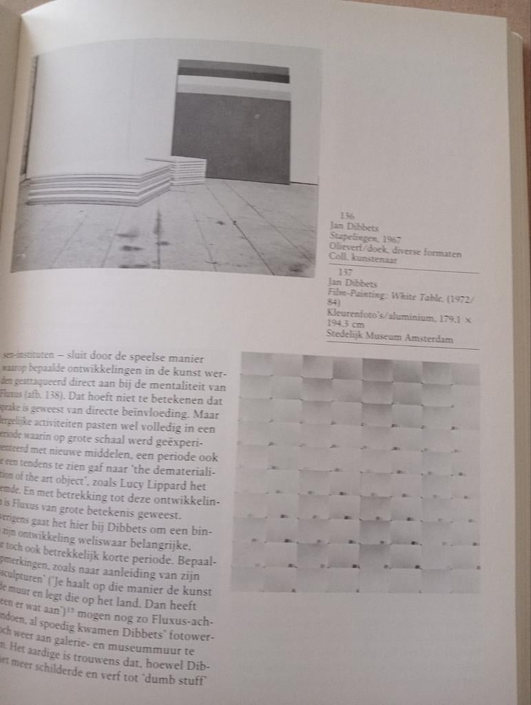 Gerrit Benner Jan Dibbets Schoonhoven Armando Fluxus, Ophalen of Verzenden, Gelezen
