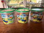 3 emmers Clics constructie speelgoed, Ophalen, Gebruikt, Overige merken