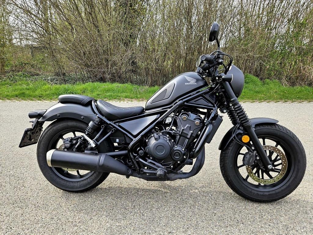 HONDA CMX 500 REBEL-S 2021 ABS VALBEUGEL MAT-Zwart 6400 Km, Motoren, 2 cilinders, HONDA, Bedrijf, Onbekend