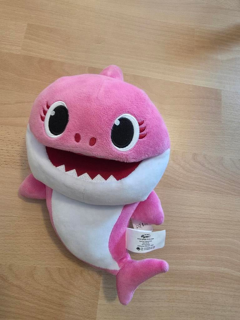 Baby Shark handpop met geluid, Ophalen of Verzenden