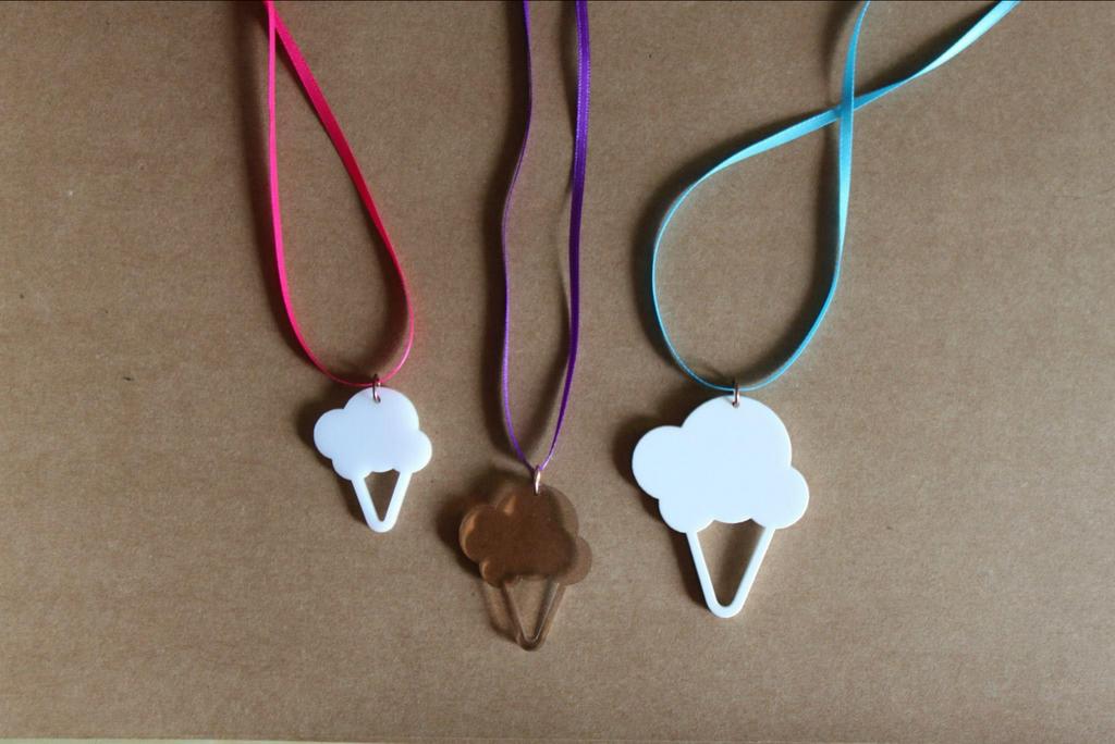 IJsco ketting, Met hanger, Kunststof, Overige kleuren, Nieuw