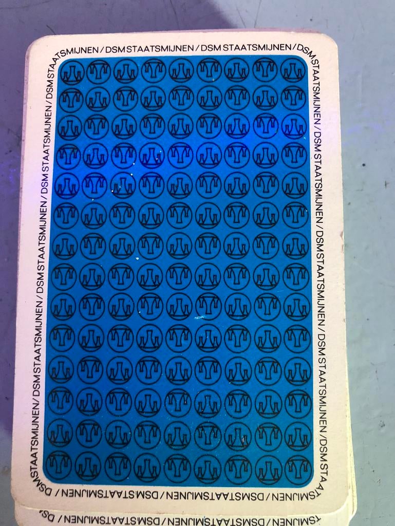 DSM STAATSMIJNEN kaartspel, Ophalen of Verzenden, Zo goed als nieuw, Speelkaart(en)