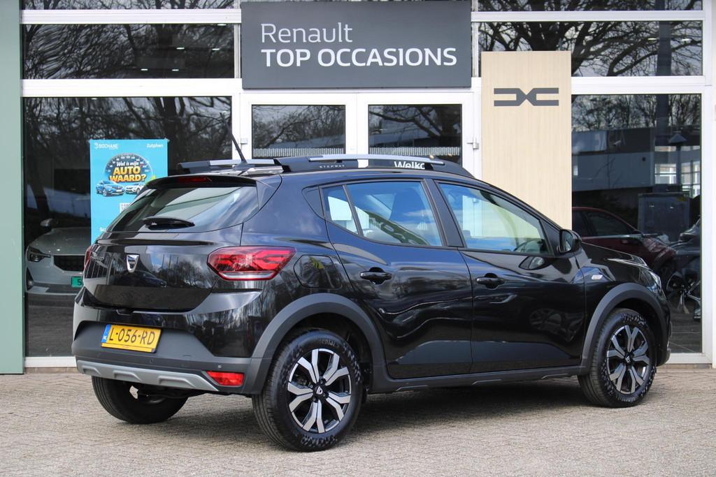 Dacia Sandero Stepway 1.0 TCe 90 Comfort | Airco | Cruise Co, Auto's, Dacia, Voorwielaandrijving, Met garantie (alle), Zwart, Origineel Nederlands