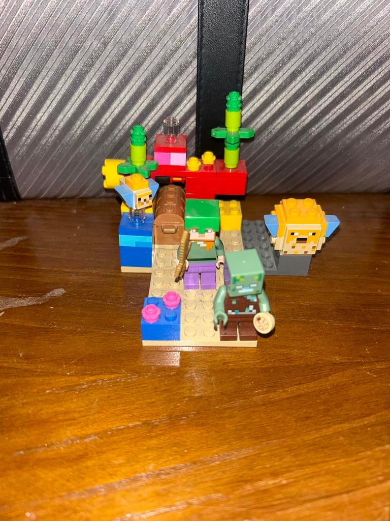 Lego Minecraft, Ophalen of Verzenden, Gebruikt, Complete set, Lego