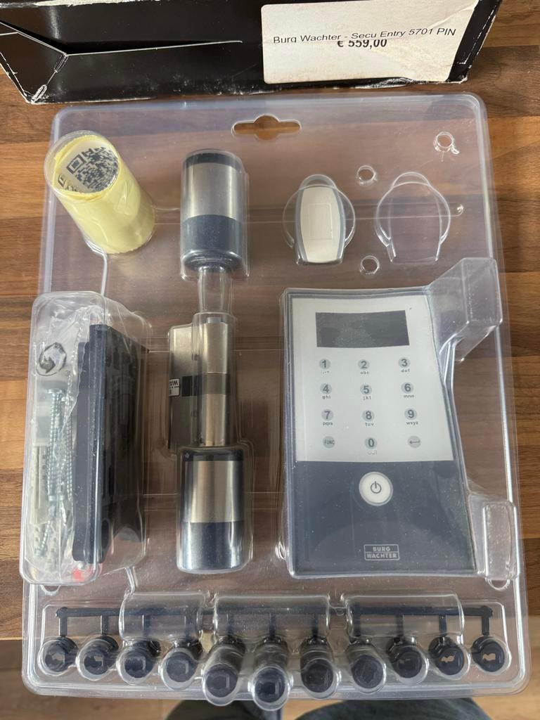 Burg Wächter SecuEntry 5701 PIN - Nieuw in doos, Nieuw, Ophalen of Verzenden, Compleet systeem, Overige soorten