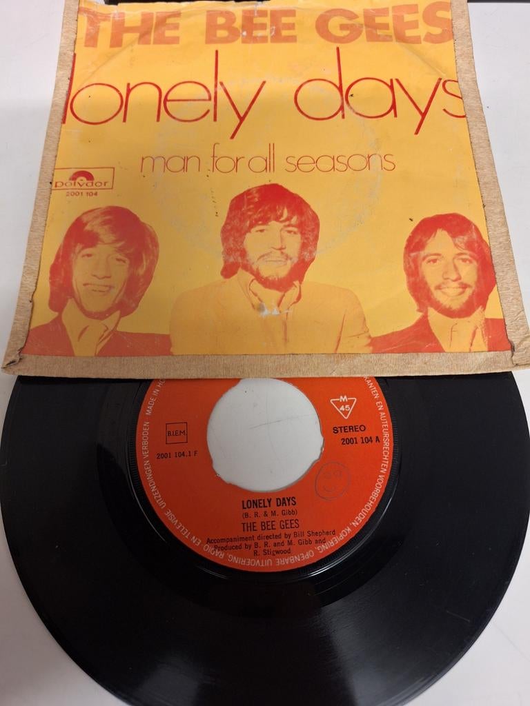 The BeeGees - Lonely Days, 1970., Cd's en Dvd's, Vinyl | Pop, Verzenden, Overige formaten