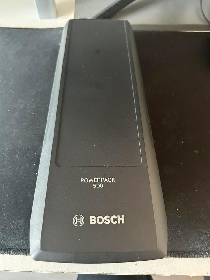 Bosch powerpack 500 fietsaccu, Fietsen en Brommers, Fietsaccessoires | Fietsaccu's, Zo goed als nieuw, Ophalen