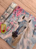 Diamand painting kussen, Ophalen of Verzenden, Zo goed als nieuw, Knutselwerk