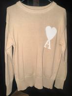 Ami Paris trui beige, Kleding | Heren, Truien en Vesten, Verzenden, Zo goed als nieuw, Maat 46 (S) of kleiner, Beige