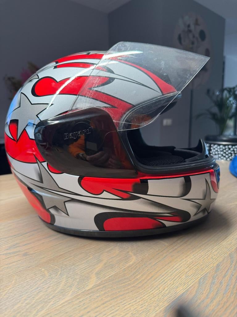 Motorhelm Bayard - Maat S - Goede staat, Motoren, Ophalen of Verzenden, Tweedehands, Integraalhelm, Overige merken