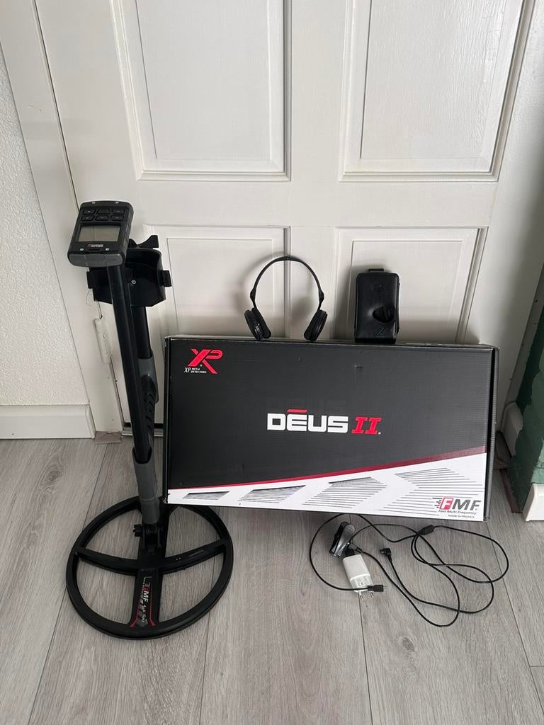XP Deus 2 metaaldetector+ WSA 2 koptelefoon zeer nette staat, Ophalen, Meer dan 30 cm, Zo goed als nieuw, XP