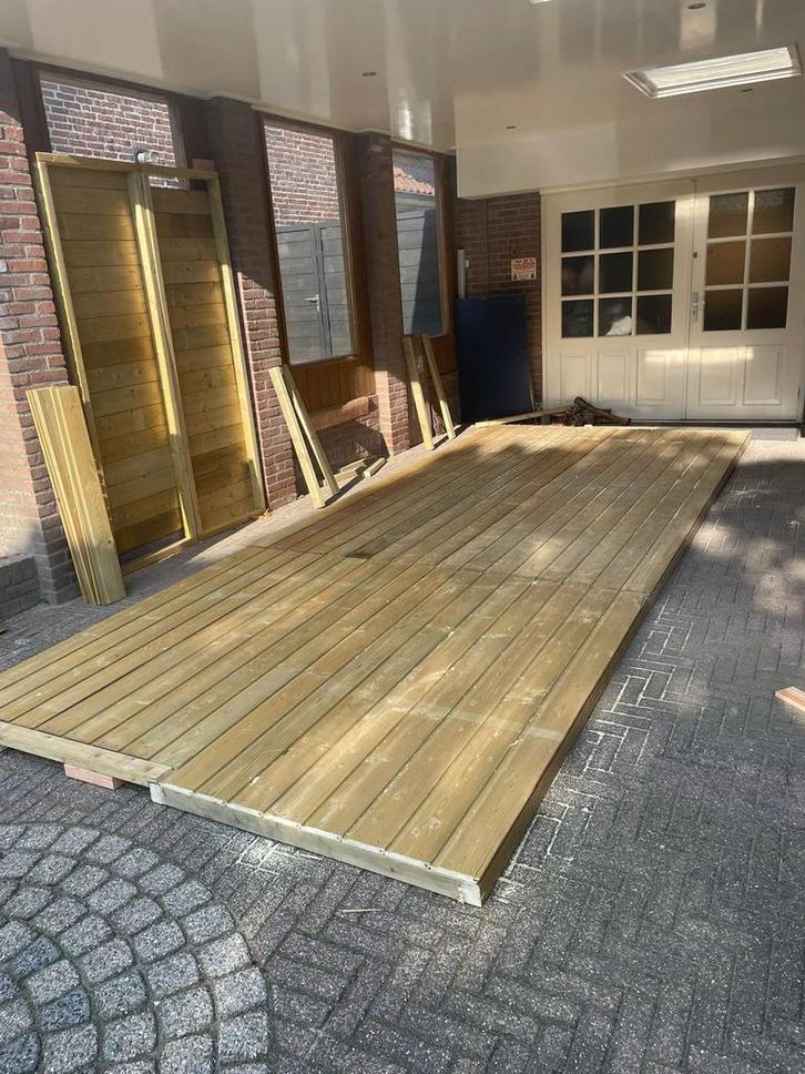 Vlonder 5,40 X 2,40, Caravans en Kamperen, Caravan accessoires, Zo goed als nieuw, Ophalen