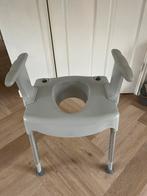 Etac Swift vrijstaande po/WC stoel en verhoger, Ophalen, Zo goed als nieuw