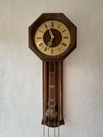 Vintage JEKA wandklok,  met gewichten en slinger, Ophalen, Zo goed als nieuw, Wandklok