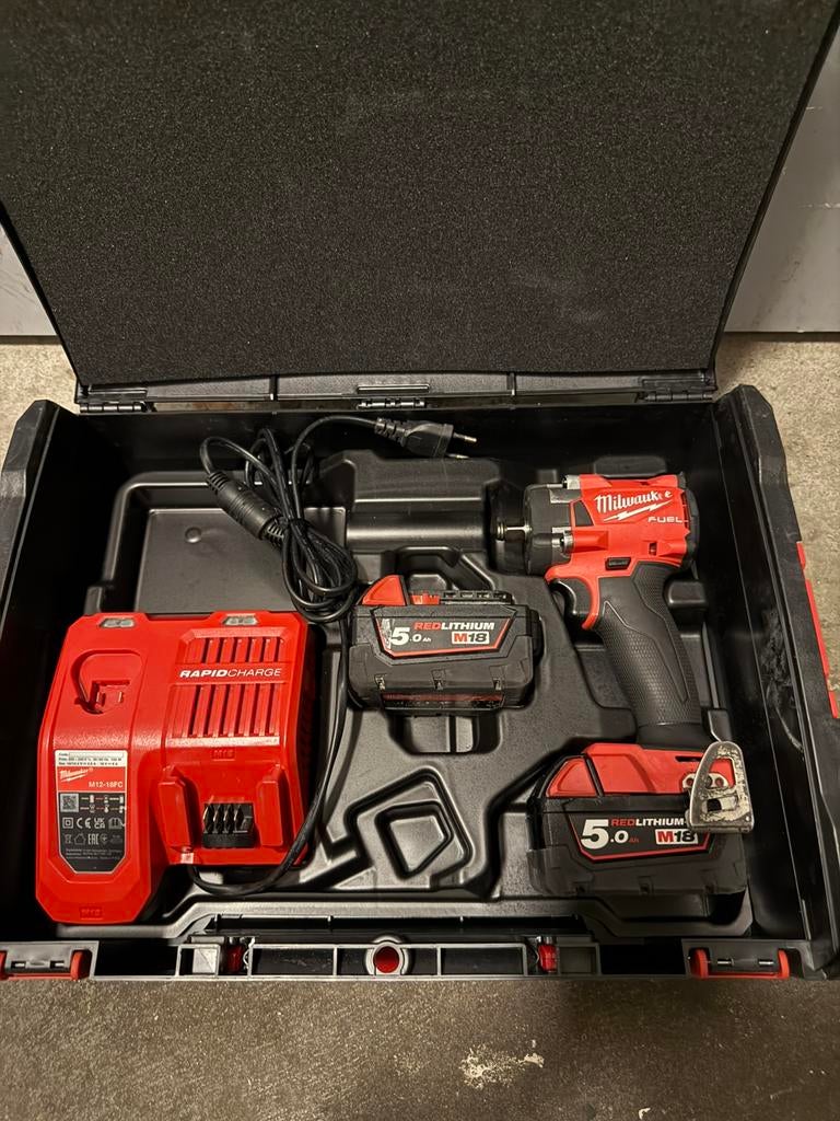 Milwaukee slagmoer m18, Doe-het-zelf en Verbouw, Ophalen, Gebruikt